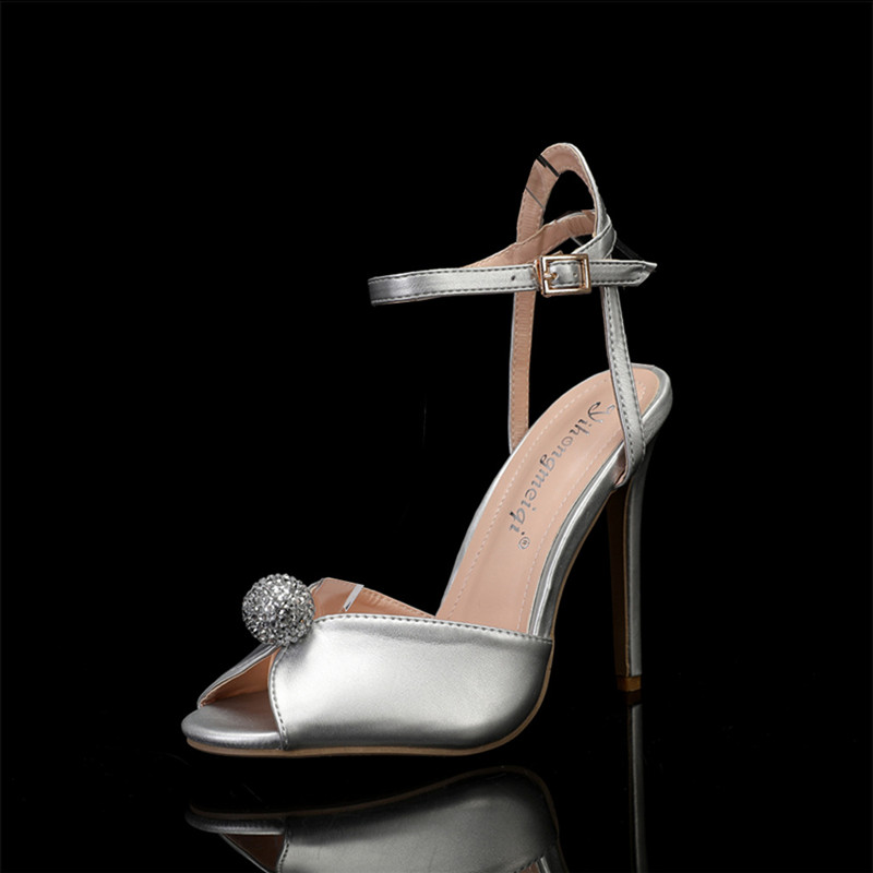Nieuwe Luxe Parel Strass Peept - Luxury Lifestyle Shoes recensie en prijs