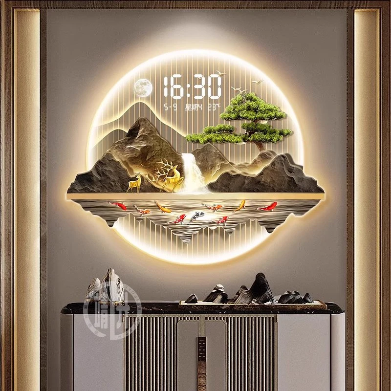 Chinese stijl design wandklokk - Luxury Lifestyle Aesthetics recensie en prijs